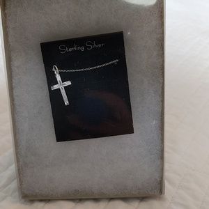 Sterling Silver Cross Necklace